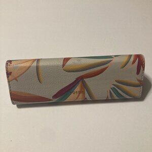 FOSSIL SUNGLASSES EYEGLASSES CASE Colorful Floral